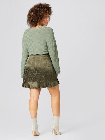 A LOT LESS Skirt 'Blanca' in Green