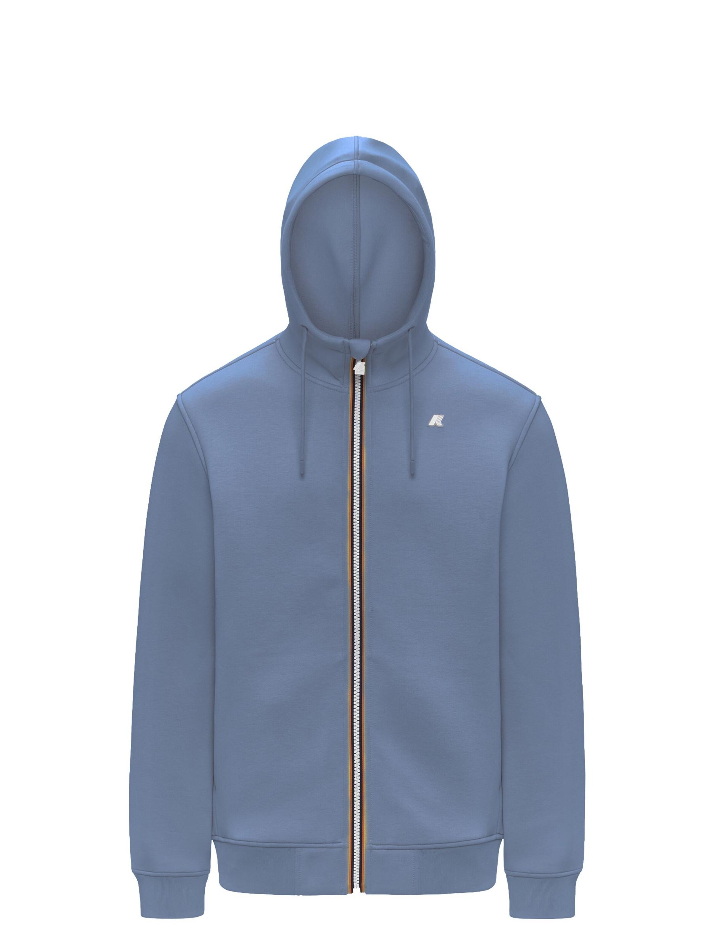 Sweat-shirt 'K-WAY RAINER SPACER FELPA' K-Way en bleu : devant