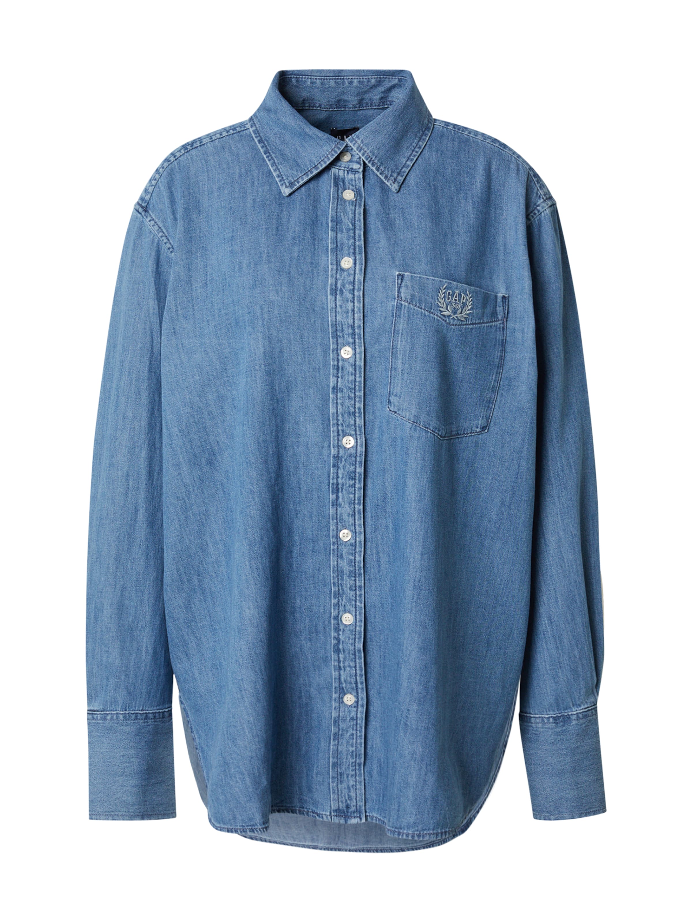 Gap Tall Μπλούζα σε μπλε: μπροστά