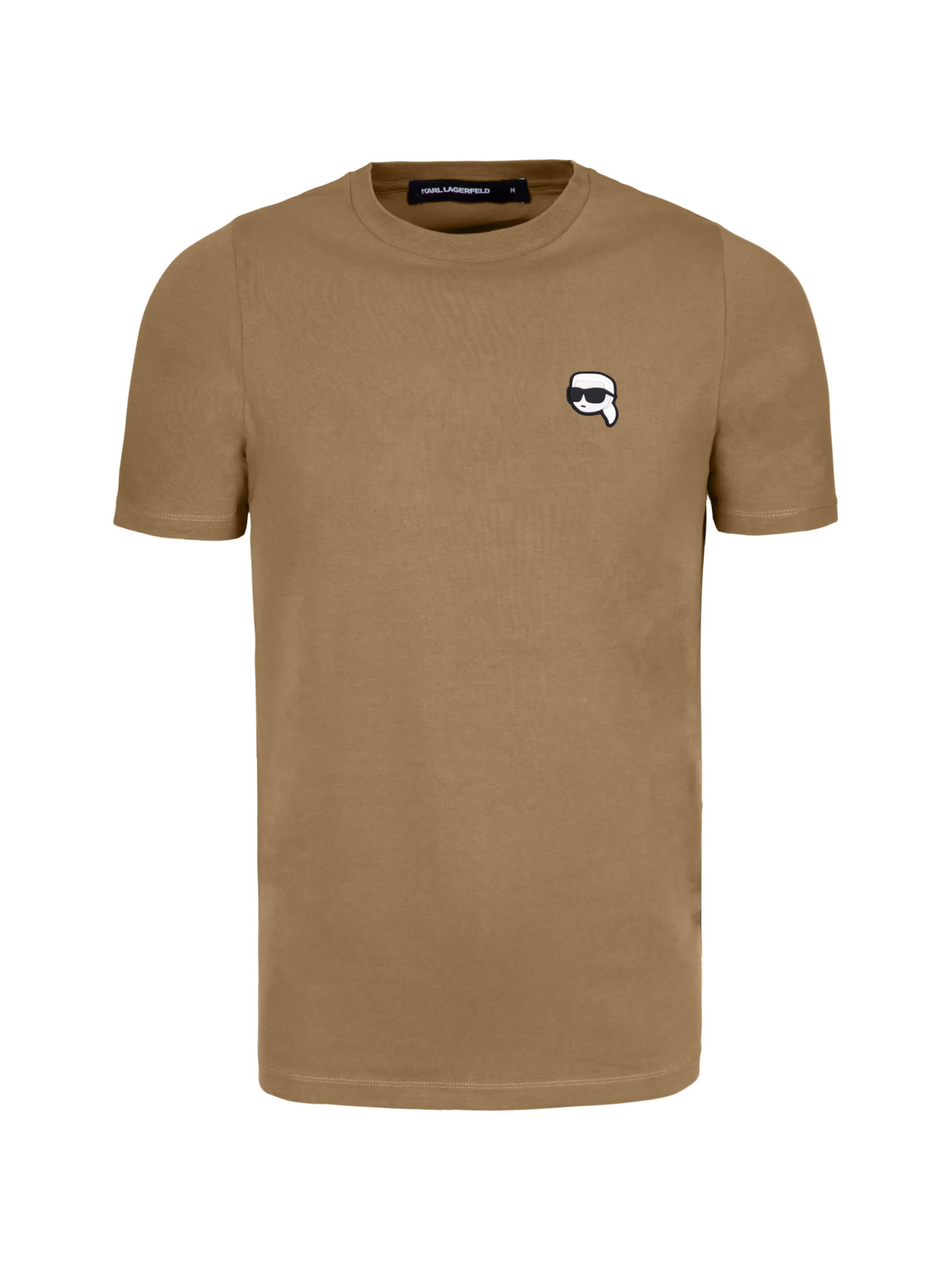 Karl Lagerfeld - Camiseta '755710' en marrón: frente