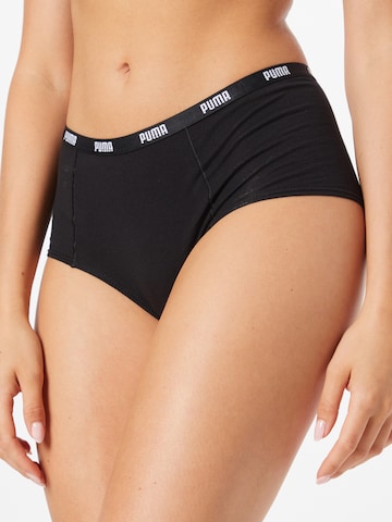 PUMA Boyshorts in Black: front