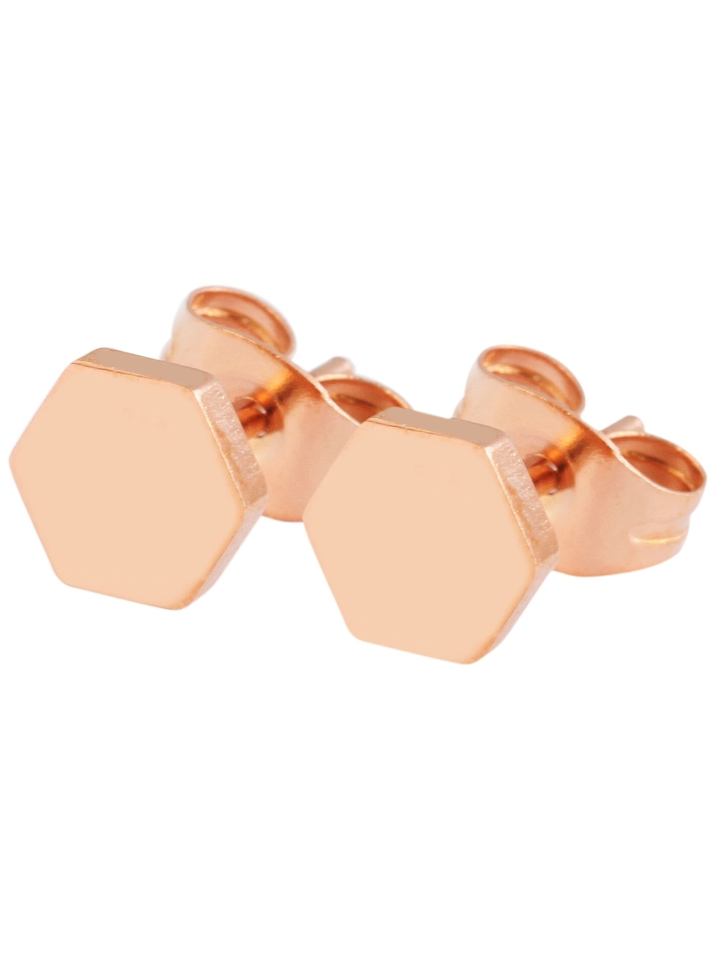 Akzent Earrings 'Taimi, langlebig' in Gold: front