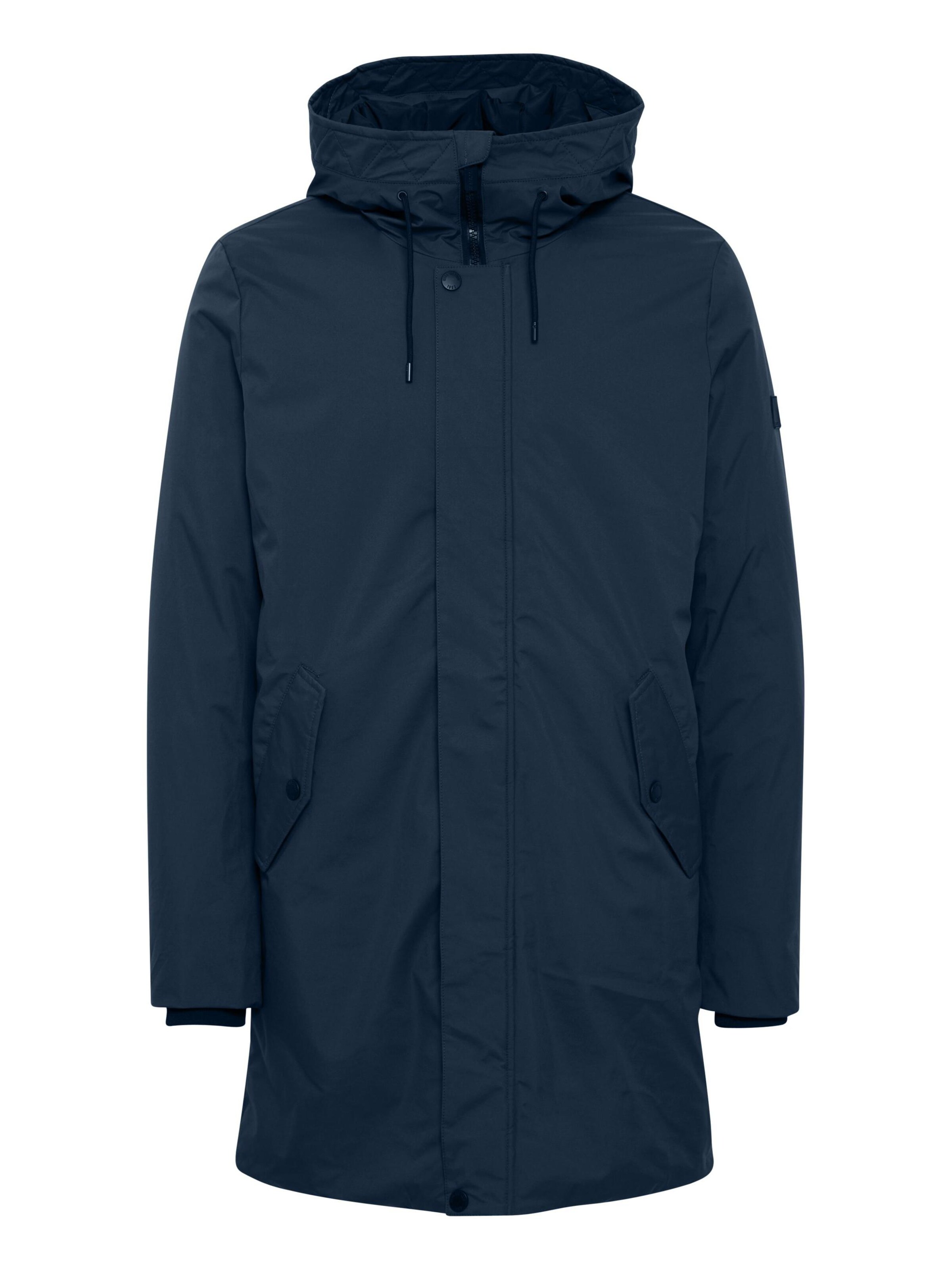 INDICODE JEANS Winterparka ' Fido ' in Blauw: voorkant