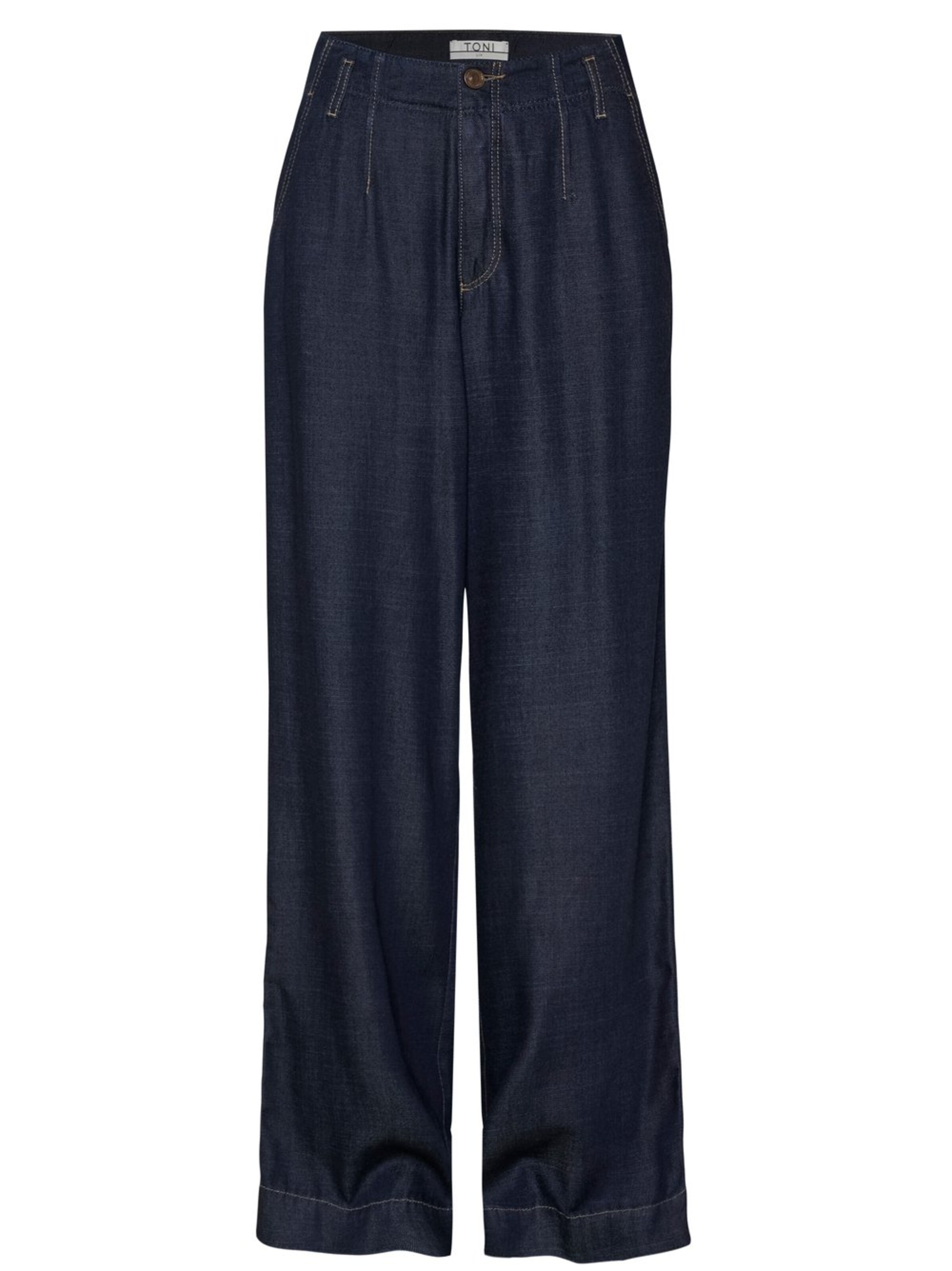 TONI Wide leg Jeans in Blue: front
