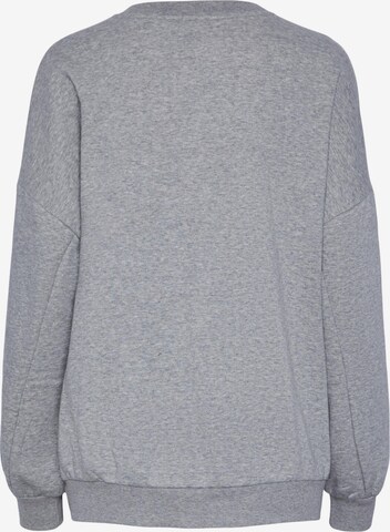 PIECES Sweatshirt 'Jace' in Grey