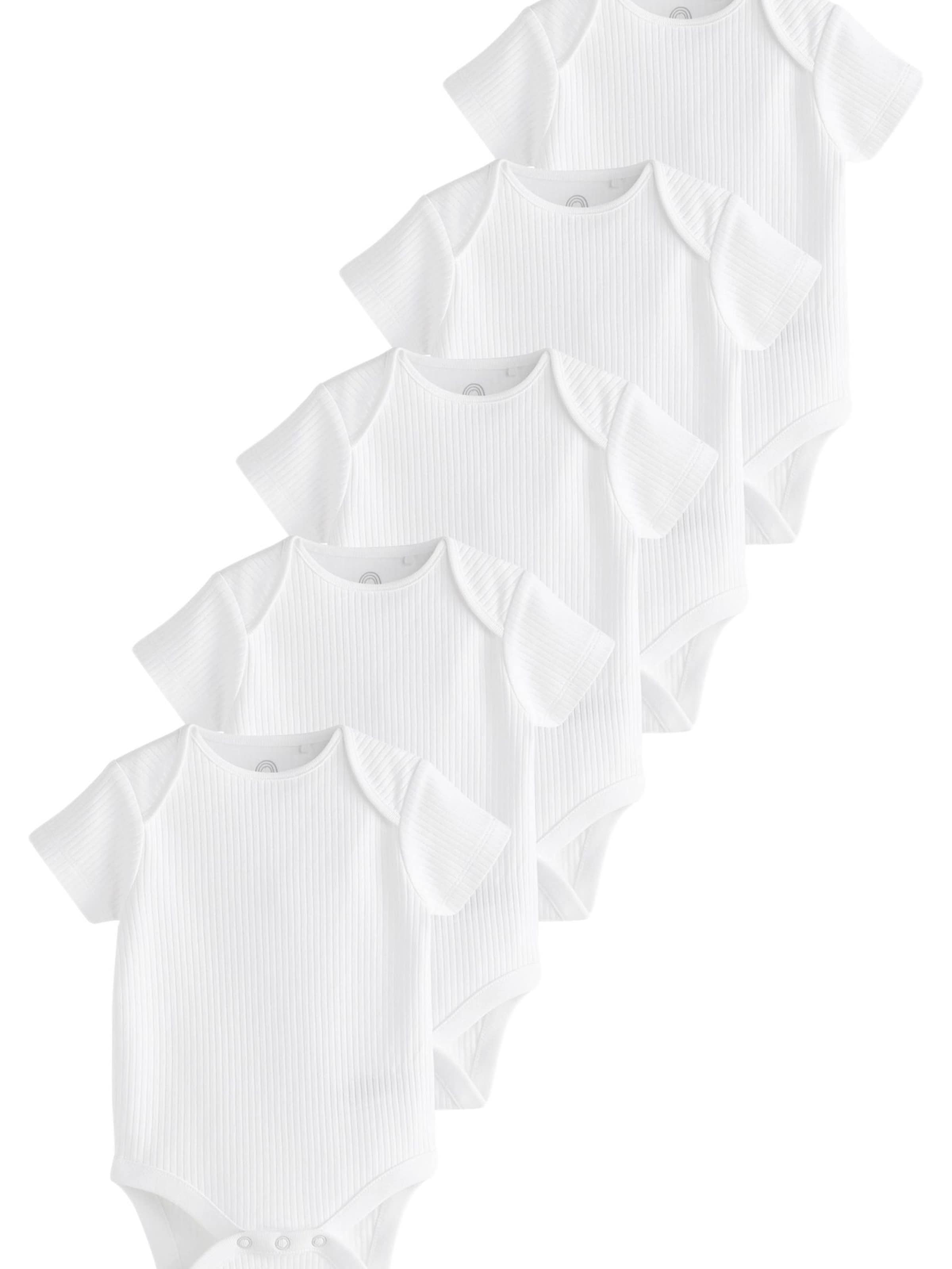 NextDječji bodi - bijela boja: prednji dio