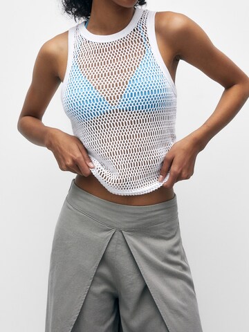 Pull&Bear Loosefit Hose in Grau