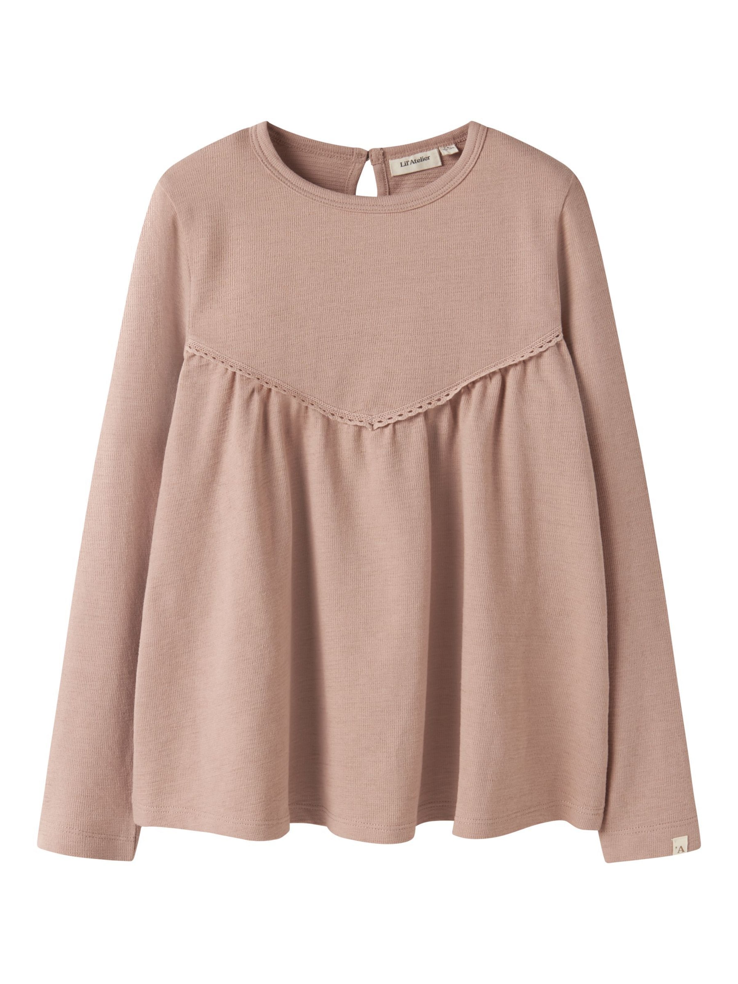 Lil'Atelier Shirt in Brown: front