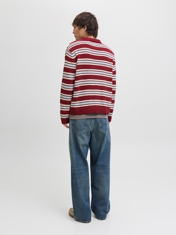 Pull-over 'JORCambridge' JACK & JONES en rouge
