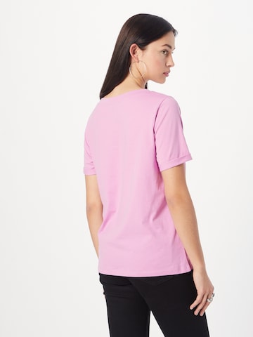 PIECES T-shirt 'RIA' i lila