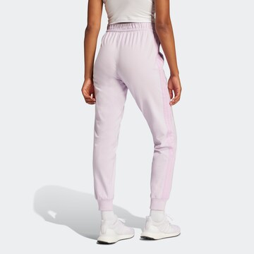ADIDAS SPORTSWEAR Tapered Sporthose in Lila