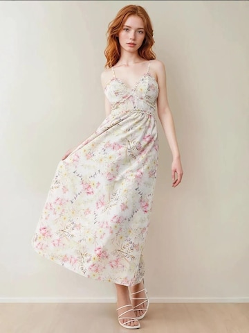 Hiccup - Vestido em mistura de cores: frente