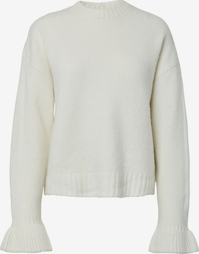 PIECES Strickpullover 'PCJimma' in M in weiß, Produktansicht