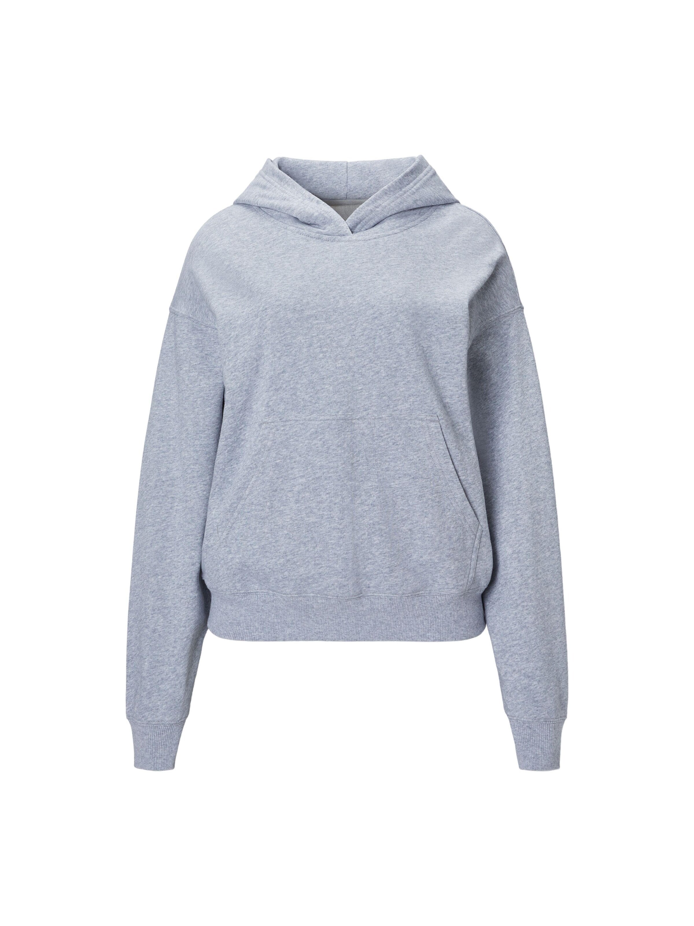 Fabletics Sportief sweatshirt 'Year Round Terry' in Grijs: voorkant