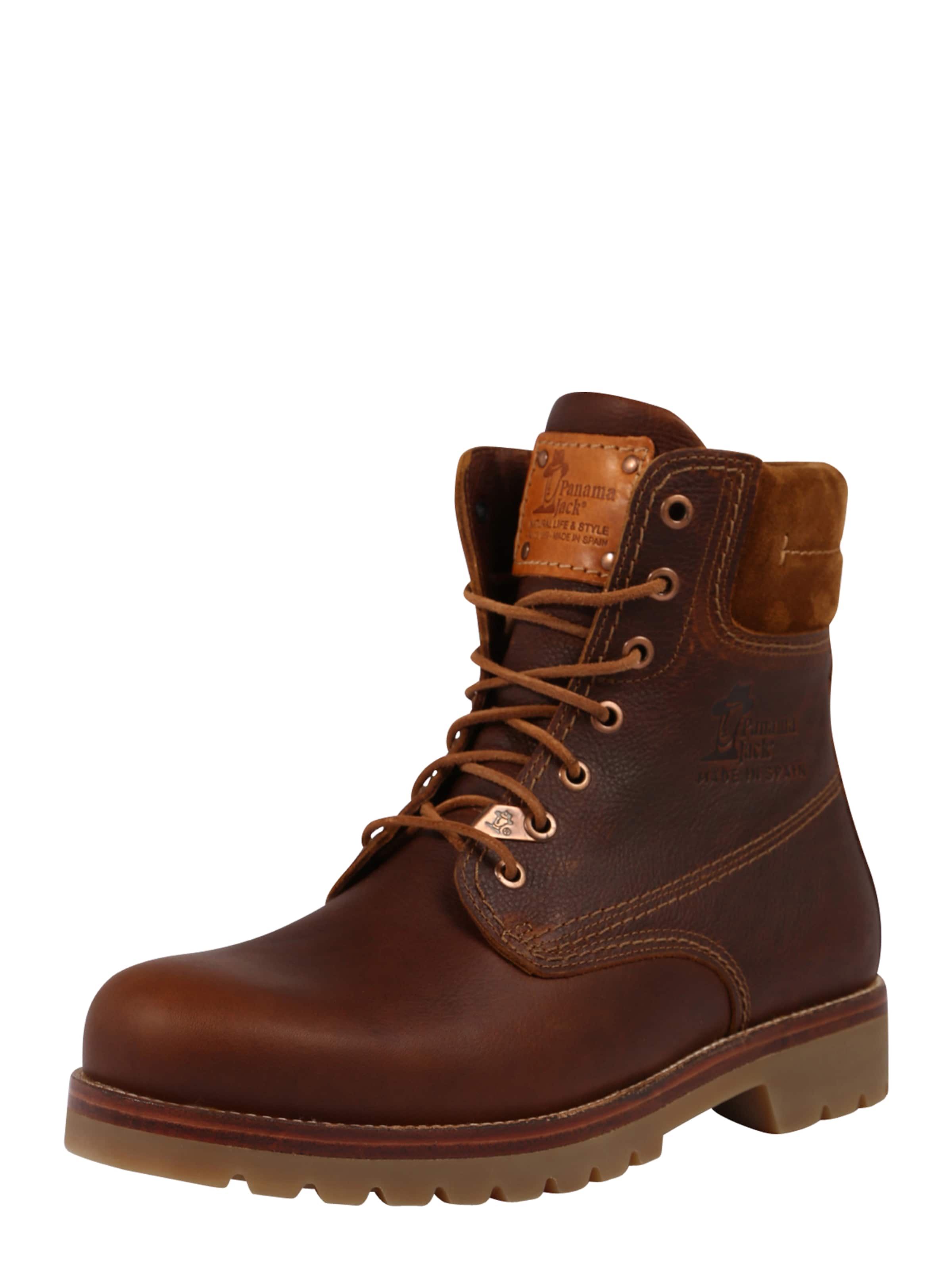 PANAMA JACK Fűzős csizma 'Panama' - barna: elől