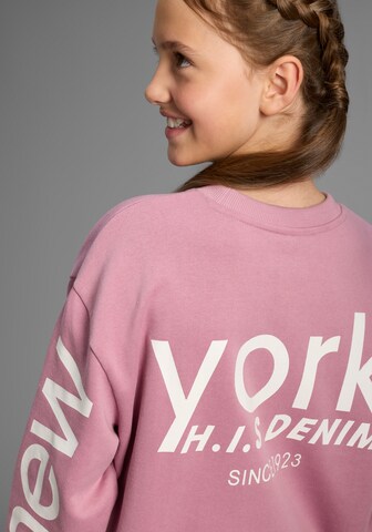 H.I.S EM Sweatshirt in Pink