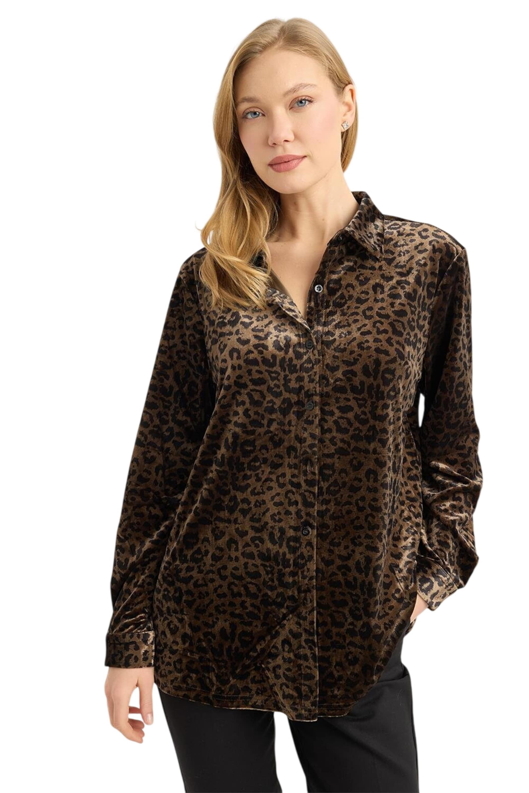 HOME STORE Blouse in Brown: front