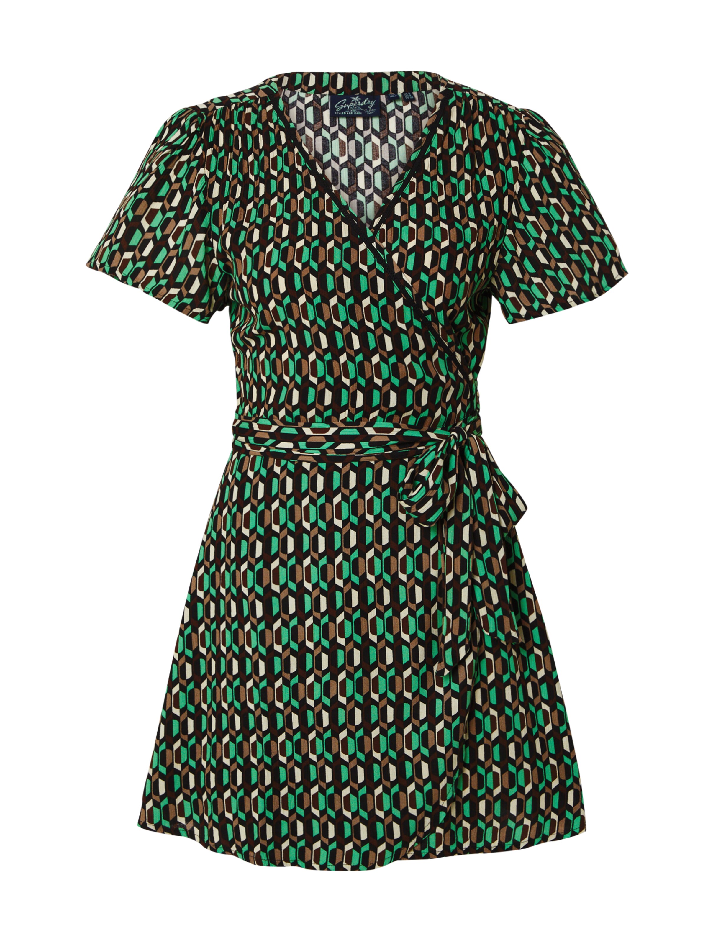 Superdry Рокля в черно: отпред