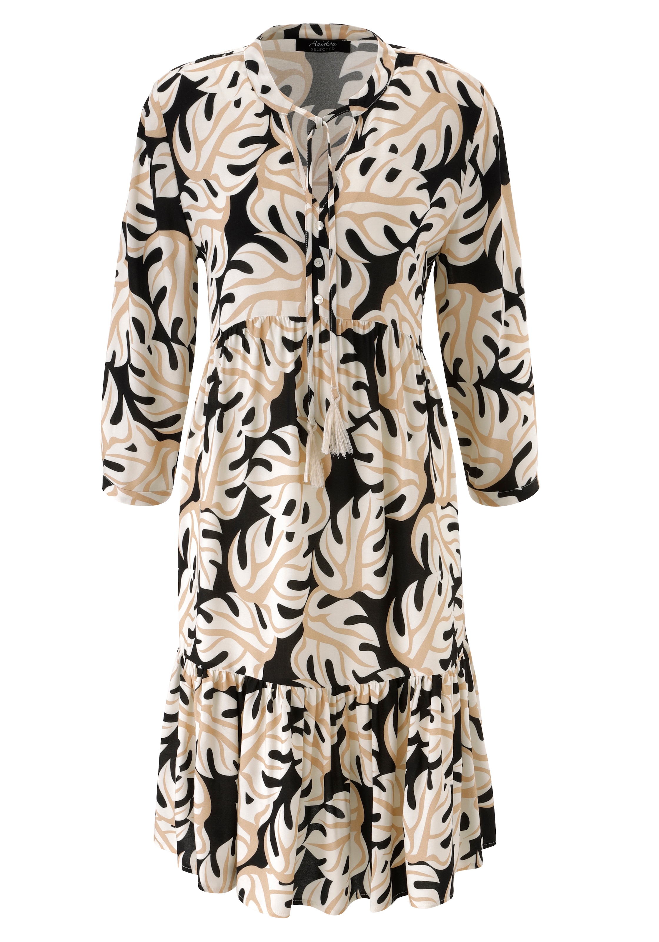 Aniston SELECTED Dress in Beige: front