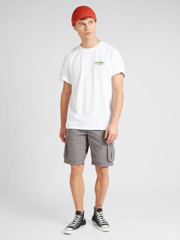 EDWIN Shirt 'Gardening Services' in White