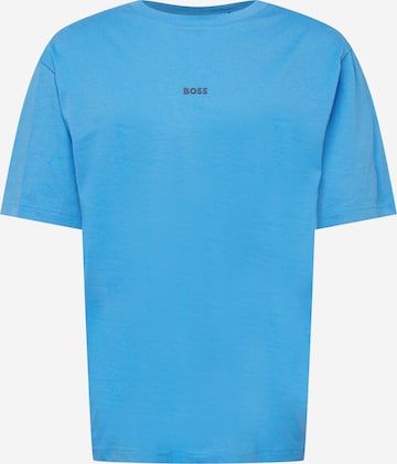 BOSS Green T-Shirt 'Teeos' in Blau: predná strana