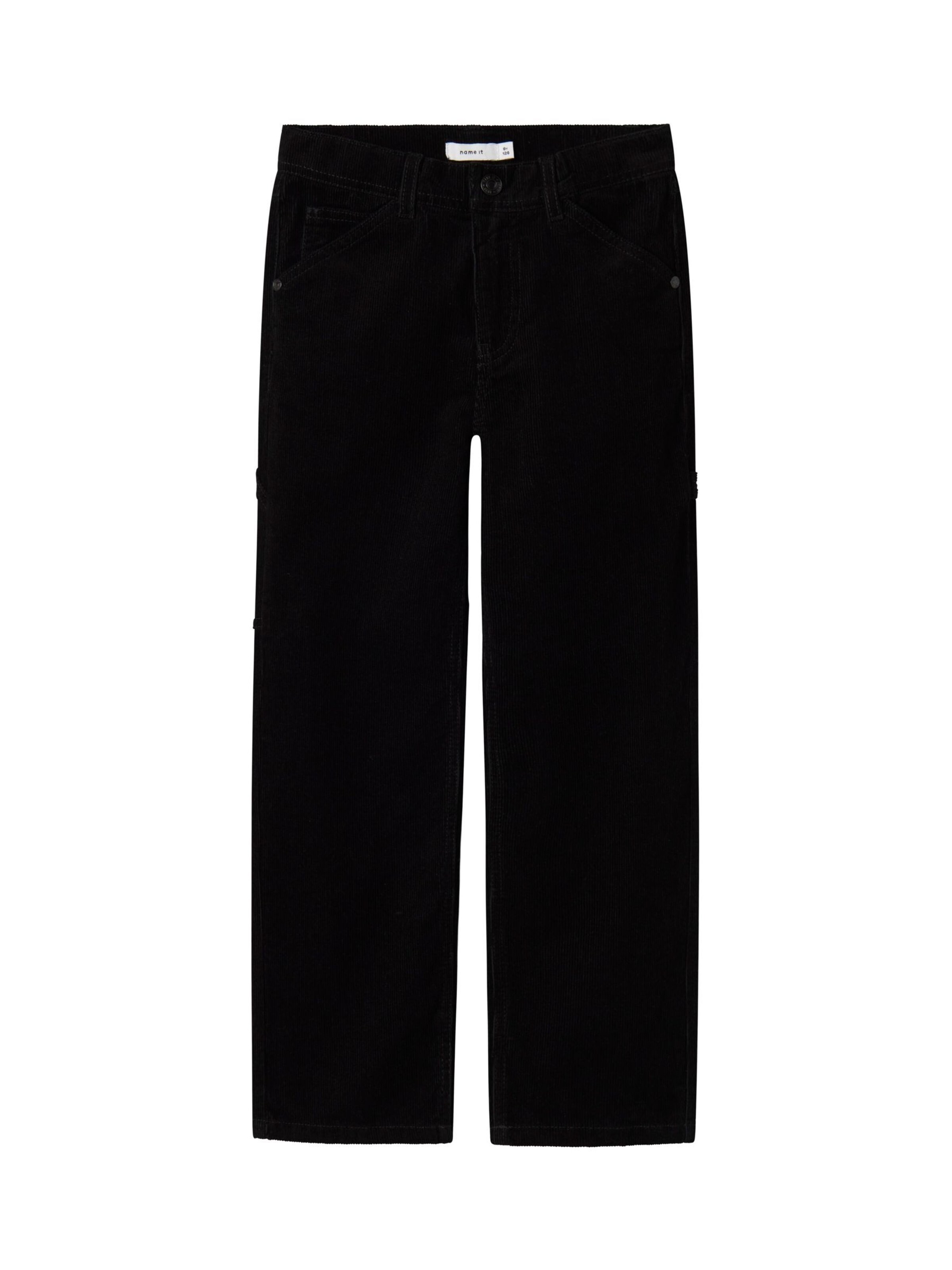 Regular Pantalon NAME IT en noir : devant