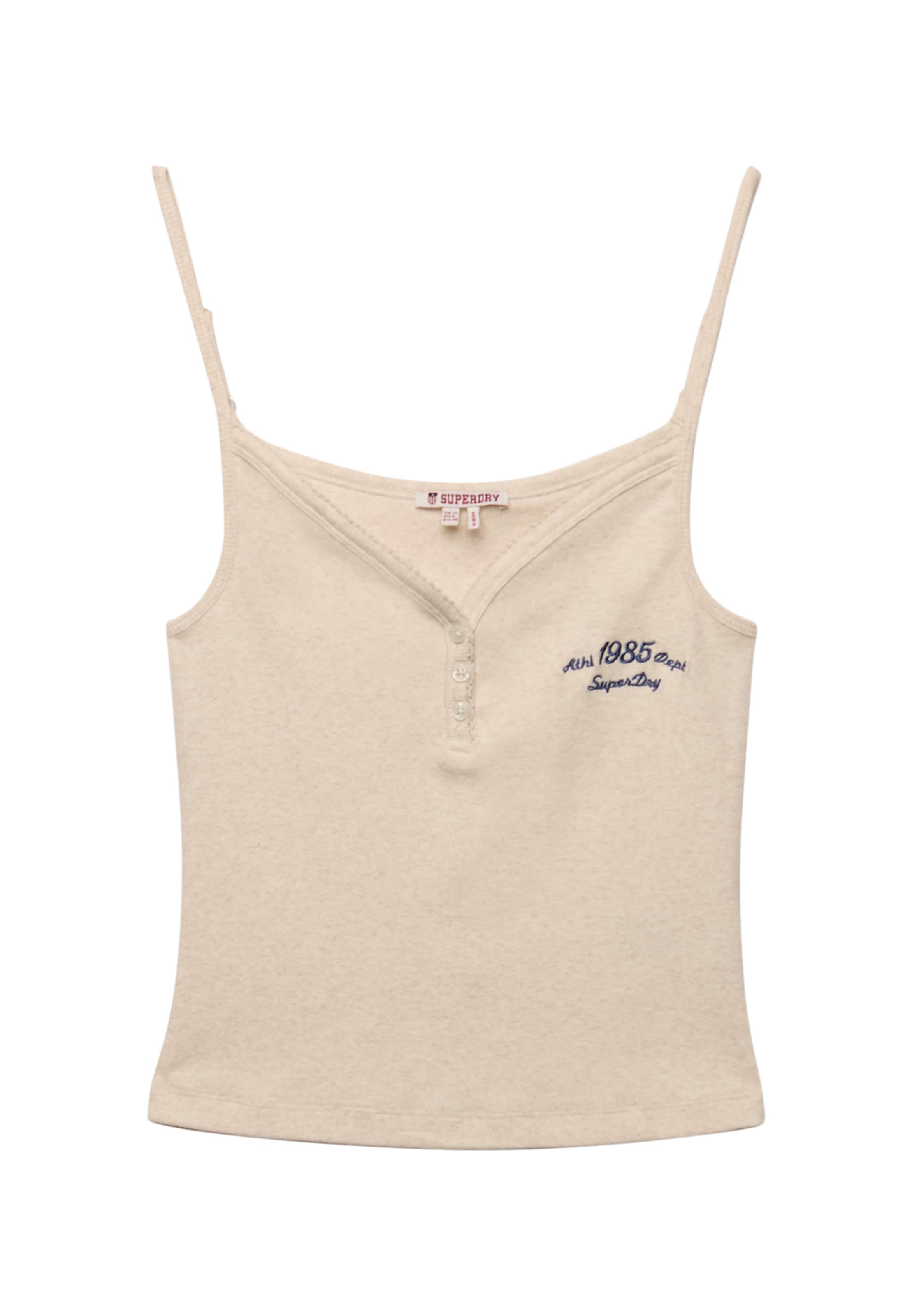 Haut Superdry & Co en beige : devant