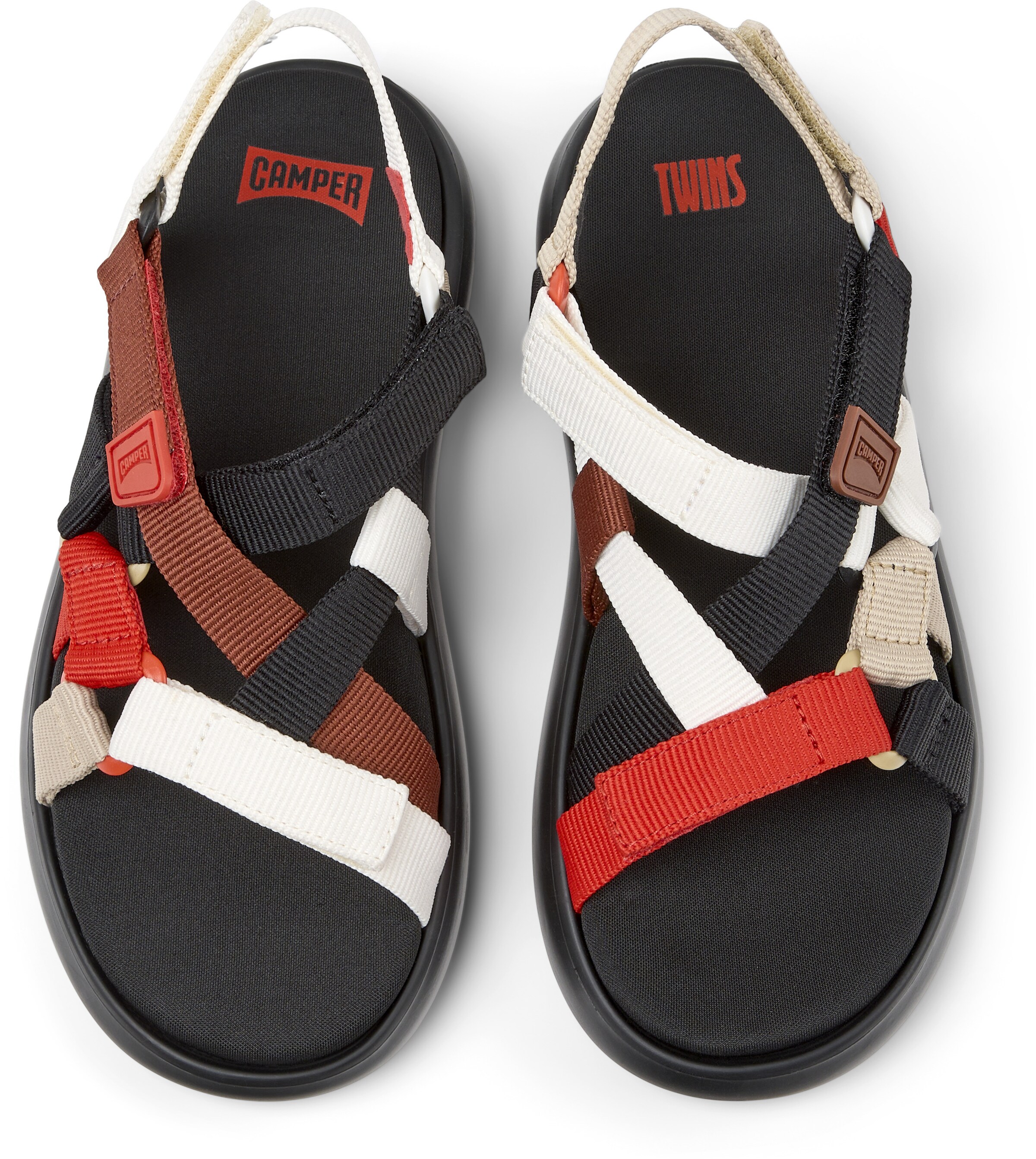 CAMPER Sandalen met riem 'Pelotas Flota Sandal Twins' in Gemengde kleuren