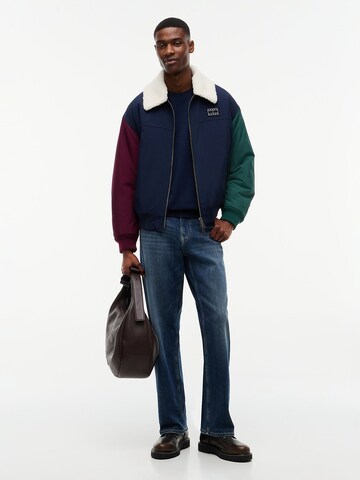 Tommy Jeans - Casaco meia-estação em azul