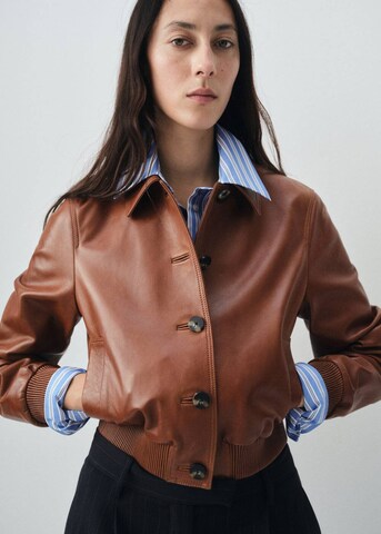 MANGO Between-Season Jacket 'Mau' in Brown