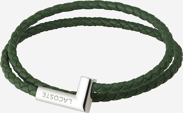 Bracelet LACOSTE en vert : devant