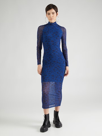 HUGO Red - Vestido 'Nortensis' en azul: frente