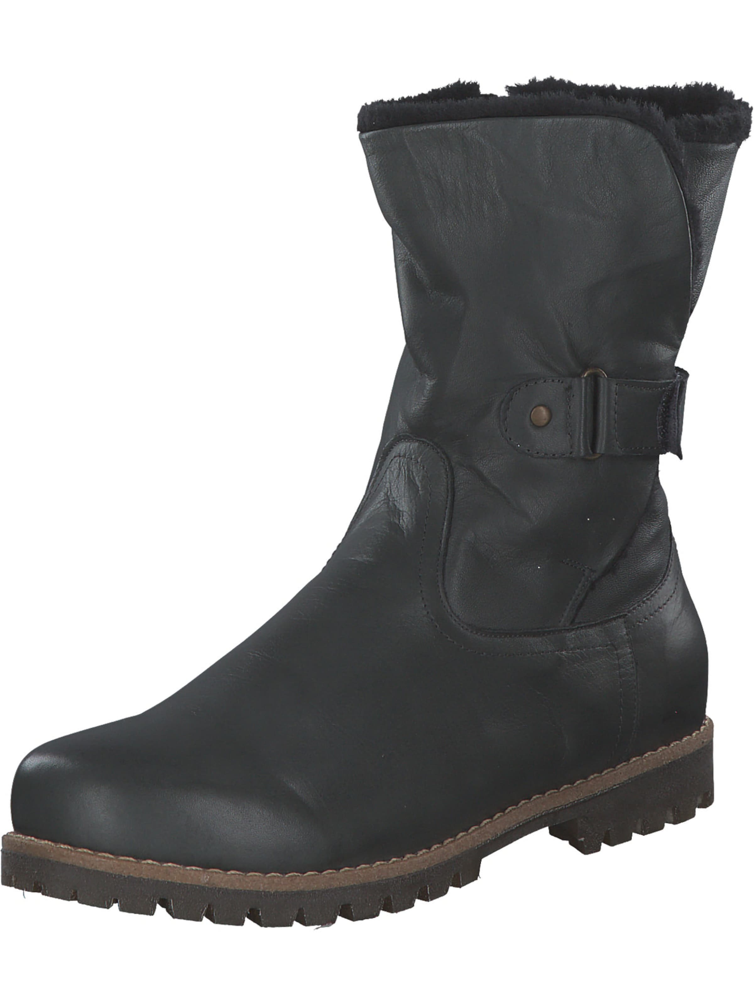 ANDREA CONTI Lace-Up Ankle Boots in Grey: front