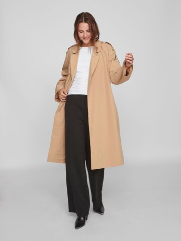 VILA Between-Seasons Coat 'Dessa' in Beige