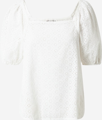 ICHI - Blusa en blanco: frente