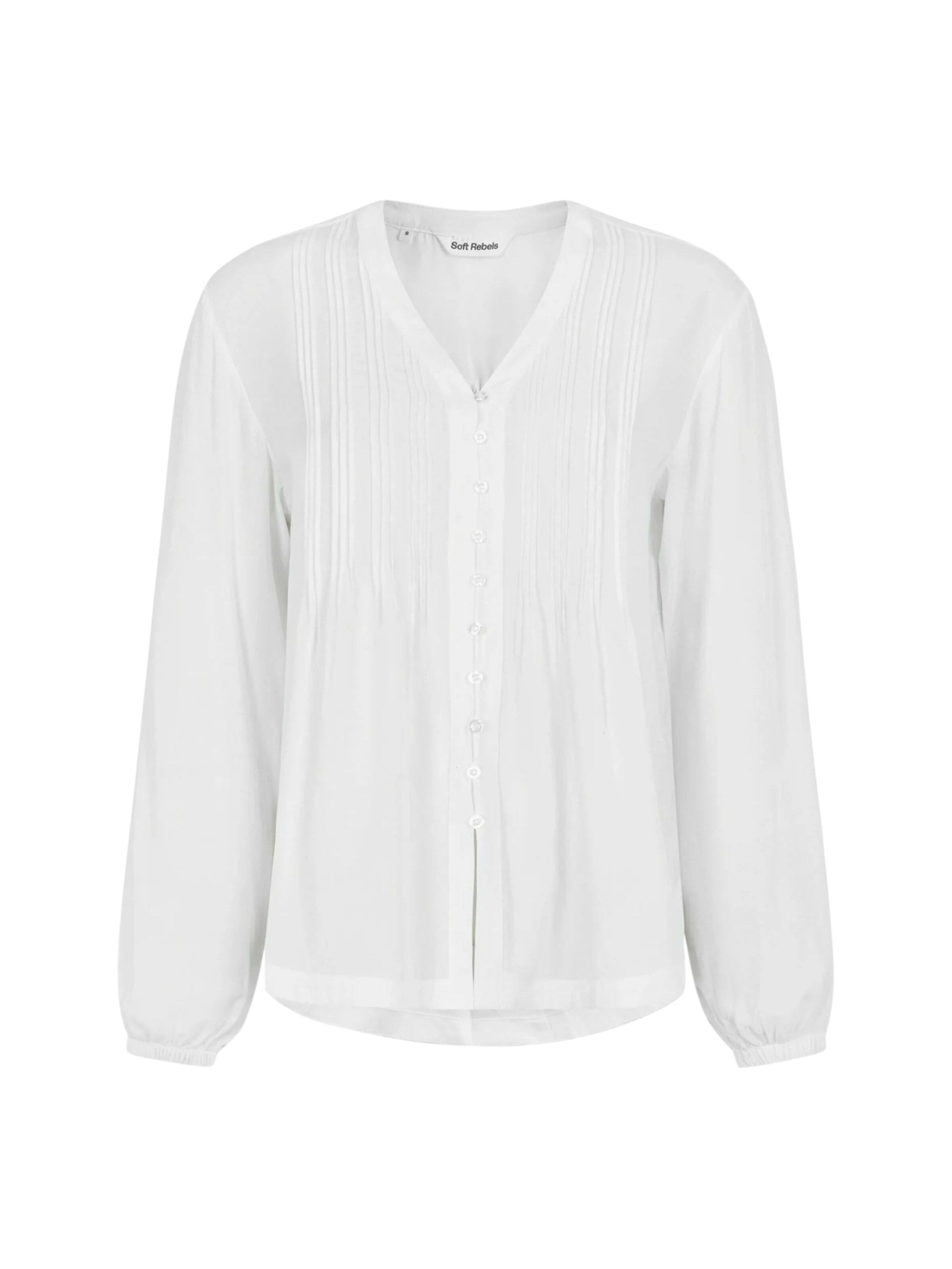 Soft Rebels Blouse 'Freedom ' in White: front