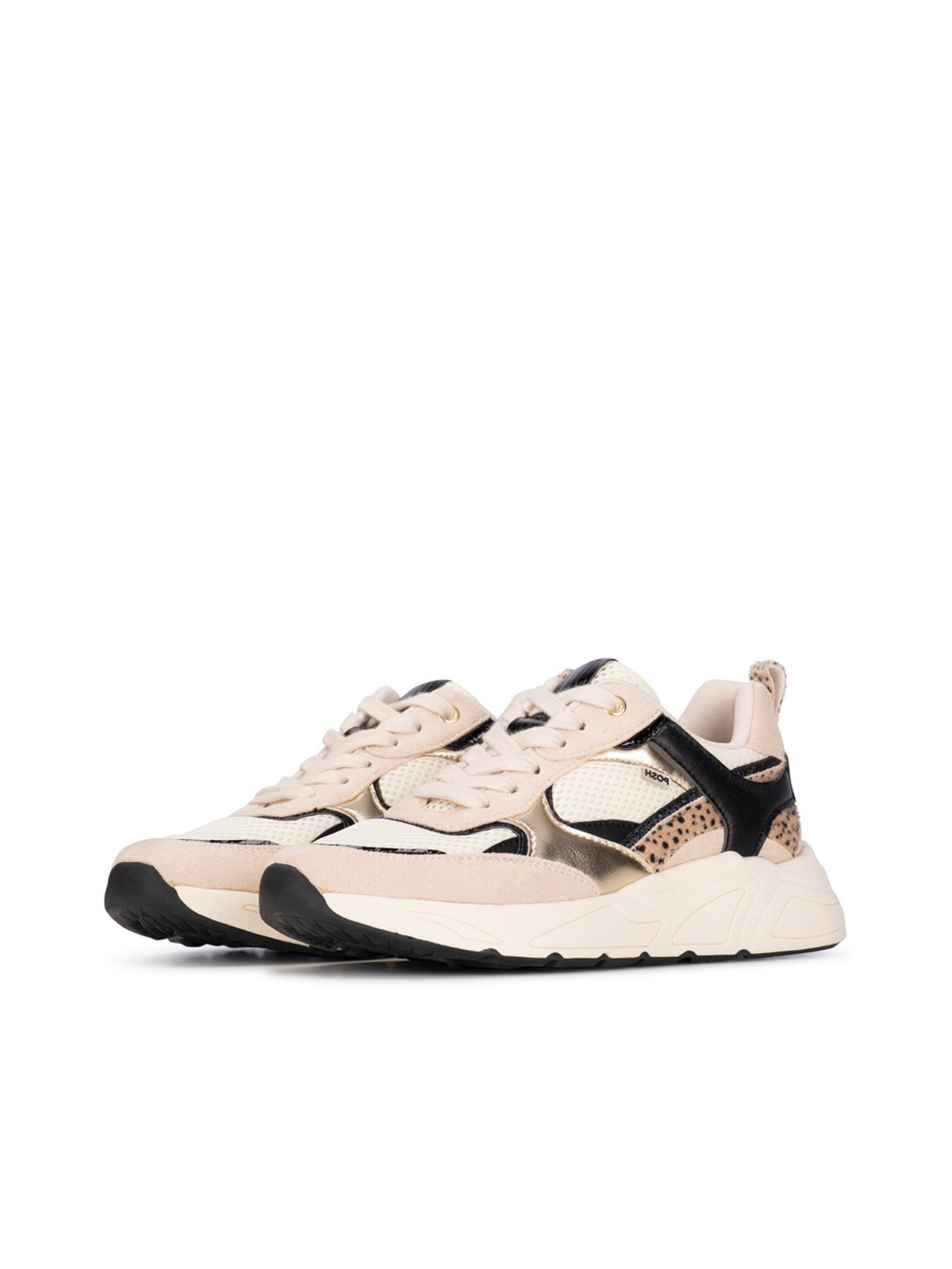 POSH by Poelman Sneakers laag 'Caro' in Beige