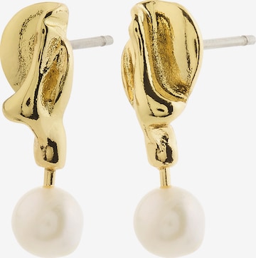 Boucles d'oreilles 'Starlight' Pilgrim en or : devant