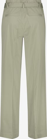 GERRY WEBER Regular Pleated Pants in Green