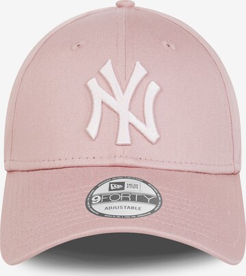 NEW ERA Kšiltovka 'LEAGUE ESSENTIAL 9FORTY NEYYAN' – pink