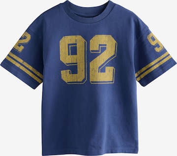 Next T-Shirt in Blau: Vorderseite