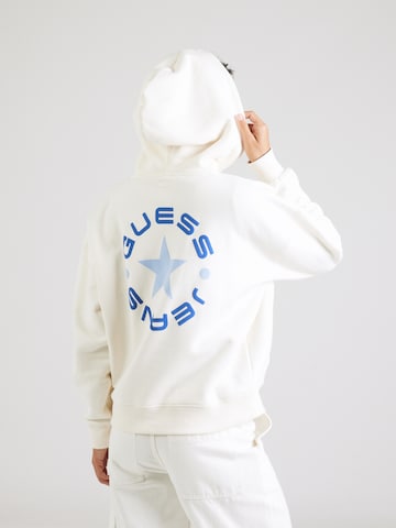 GUESS JEANS Sweatshirt in Beige: front