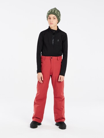 PROTEST Regular Sporthose 'PRTSTERIO JR' in Rot