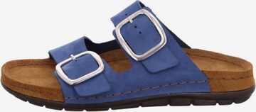 ROHDE Mules in Blue: front