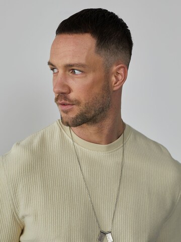 Sweat-shirt 'Torge' DAN FOX APPAREL en beige