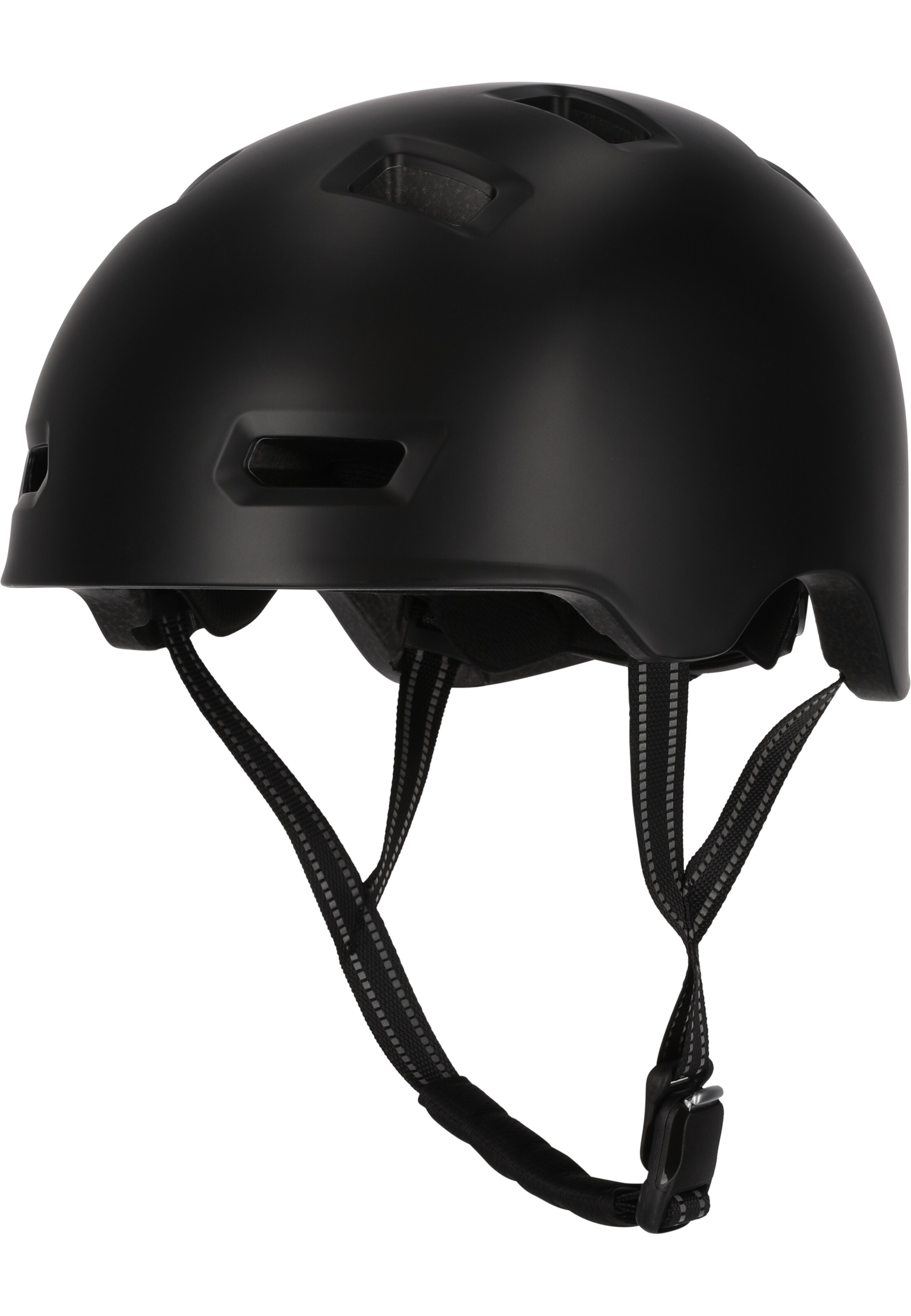 Crazy Safety Helmet 'Rampage' in Black: front