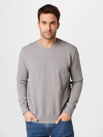 Rotholz Sweatshirt 'Rights' in Grey: front