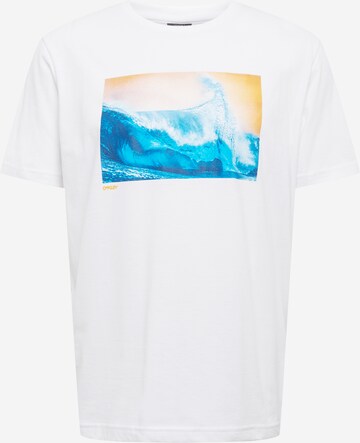 OAKLEY Performance shirt 'Postcard' in White: front
