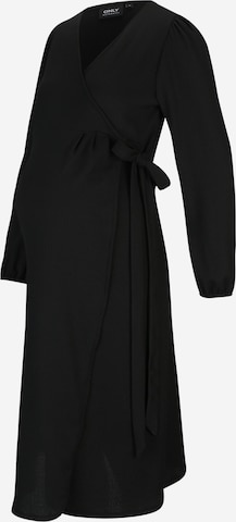 Robe 'MERLE' Only Maternity en noir : devant