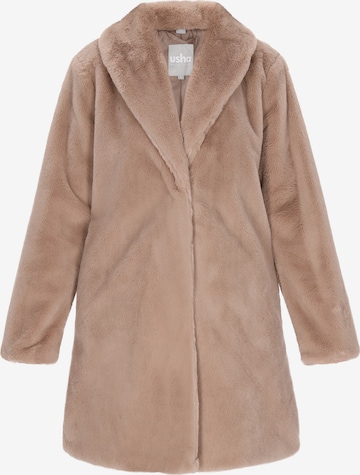 usha WHITE LABELZimski kaput 'White Label' - siva boja: prednji dio